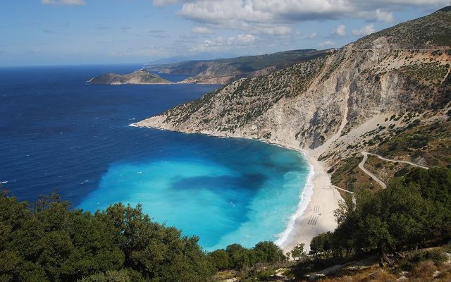 Myrtos Beach