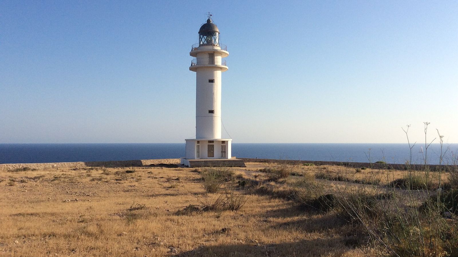 De vuurtoren van Cap de Barbaria op Formentera