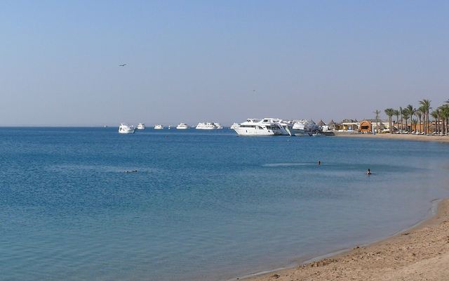 Stranden aan de Rode Zee